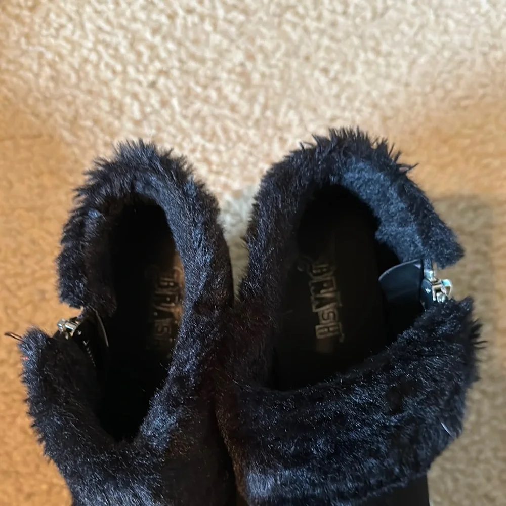 Women's‎ Black Wedge Ankle Boots